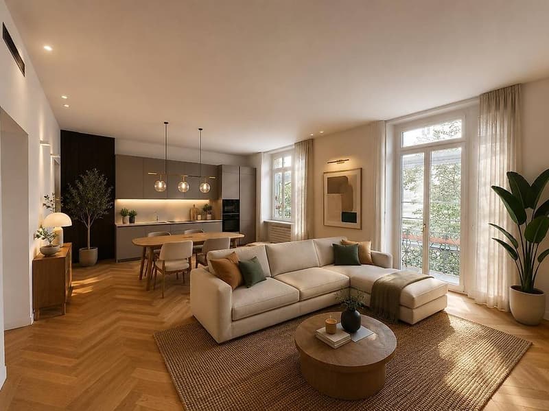 Prestigewohungen in Lugano in einer renovierten Residenz (12)