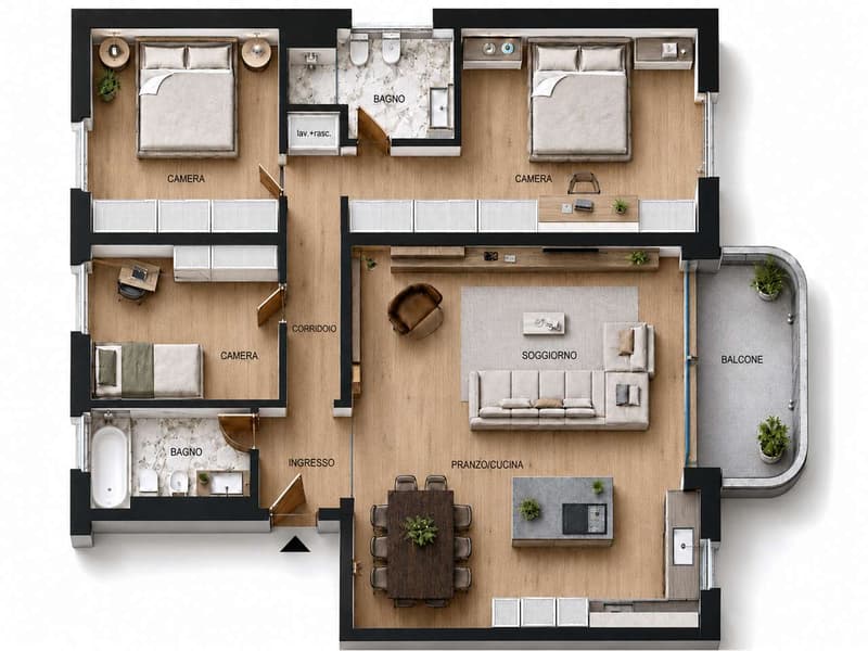 Exclusive 4.5-room apartments in the heart of Lugano (7)