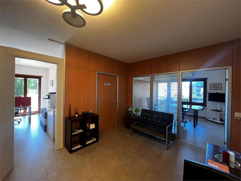 Rif. 2694 Lugano ufficio arredato in spazio condiviso (2)