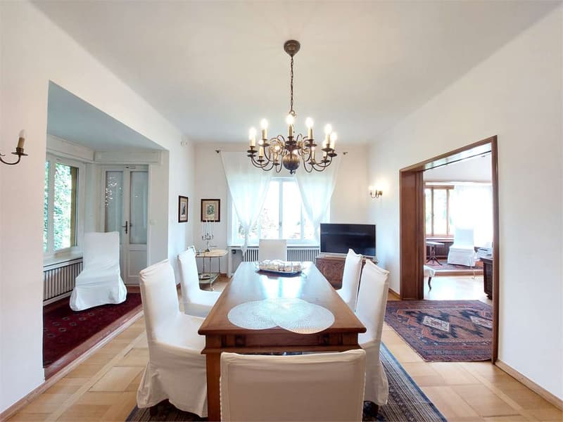Prestigiosa villa storica con parco privato e vista sul Lago di Lugano (3)