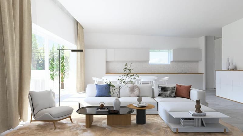 Letztes 4.5-Zimmer-Wohnung mit eigenem Garten in Cama (11)