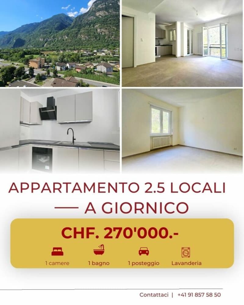 INTERESSANTI APPARTAMENTI 2.5 LOCALI (1)
