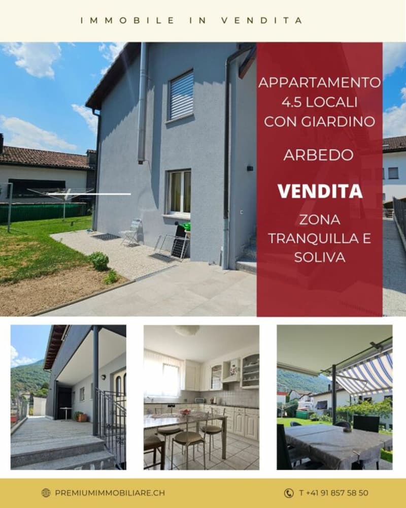 APPARTAMENTO AD ARBEDO CON AMPIO GIARDINO (1)