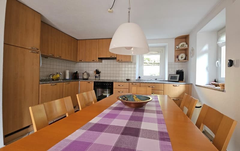 CASA UNIFAMILIARE CON CURATO GIARDINO A S.VITTORE (9)