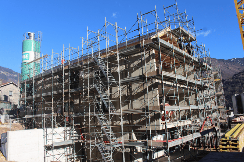 Moderno ultimo piano 3.5 locali  in costruzione con vista sui Castelli di Bellinzona (5)
