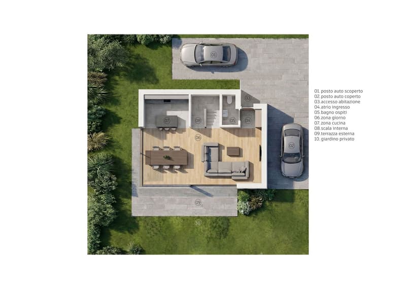 Villa Il Nido 1 - 3 étages - votre coin de paix à Lodrino (6)