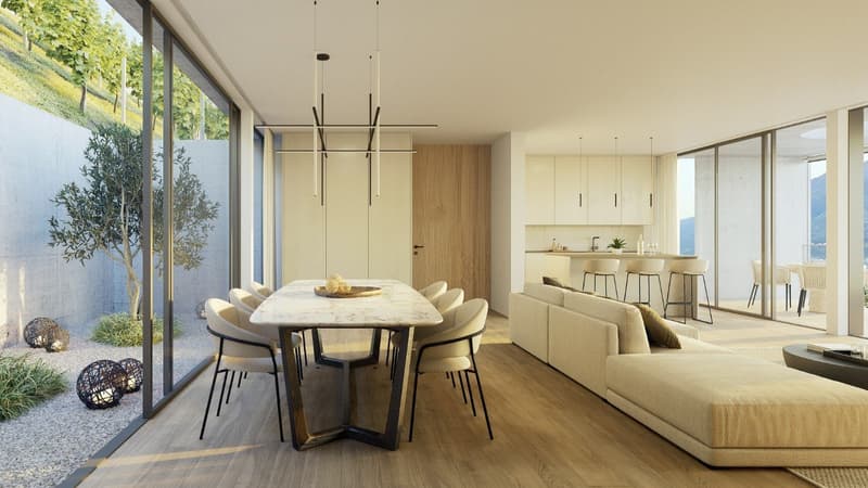 Residenzen Tendro - Exklusive Wohnungen mit Garten und Seeblick in Tenero-Contra (TI) (5)