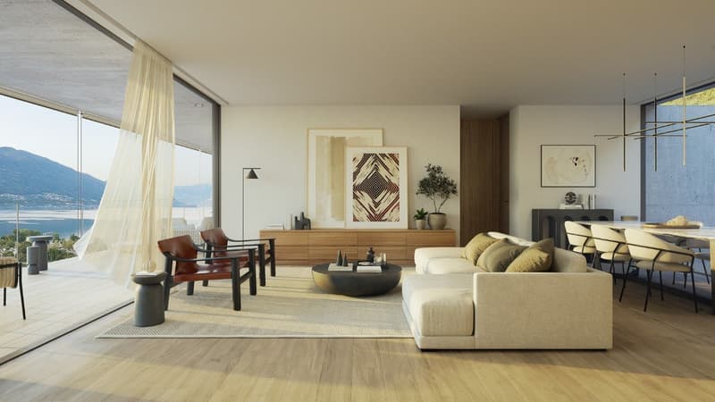 Residenzen Tendro - Exklusive Wohnungen mit Garten und Seeblick in Tenero-Contra (TI) (4)