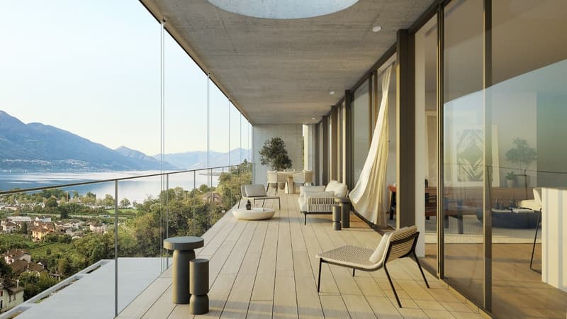 Residenzen Tendro - Exklusive Wohnungen mit Garten und Seeblick in Tenero-Contra (TI) (3)