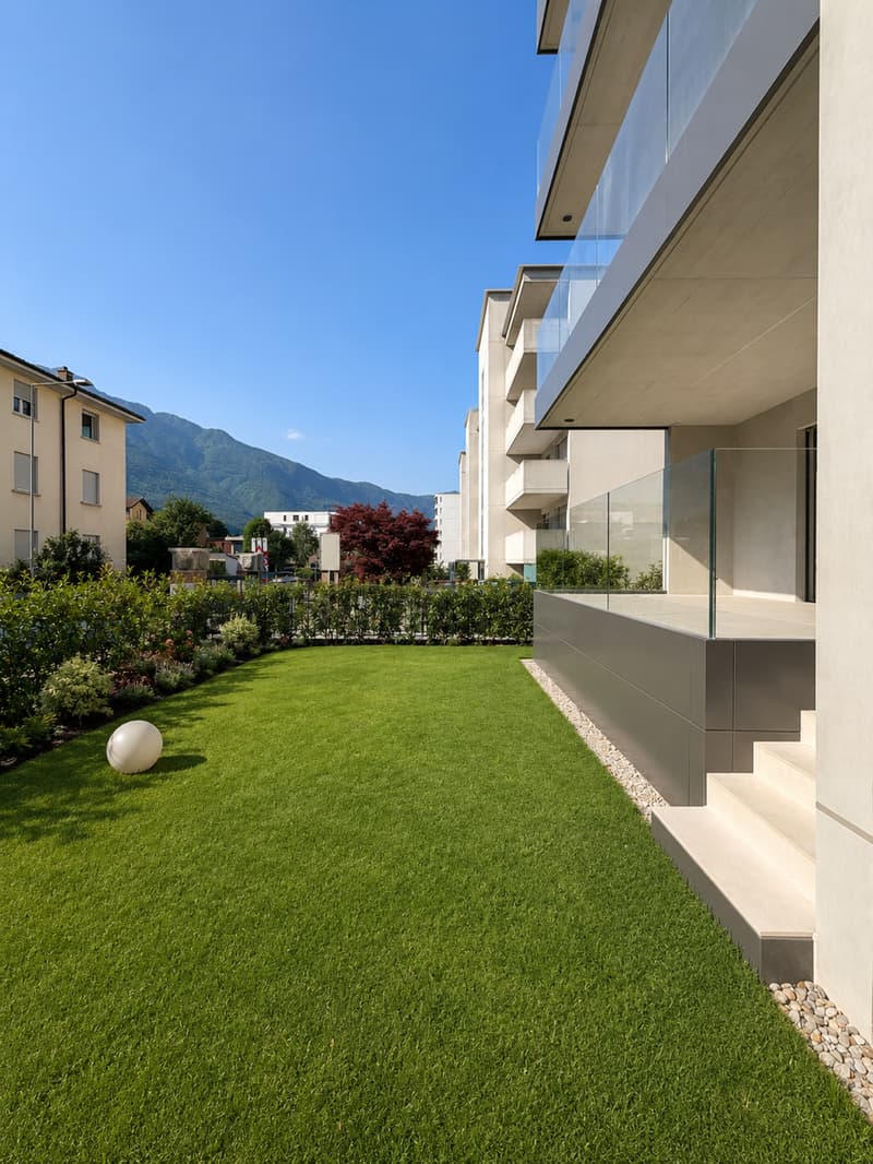 Bellinzona - Nuovo Appartamento 4.5 locali con giardino privato (12)