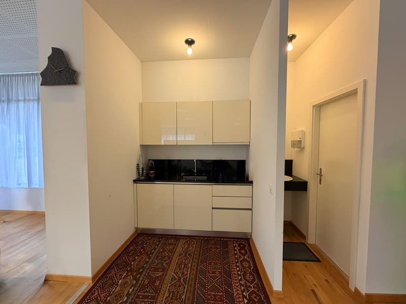 modern minimalist kitchen with appliances
