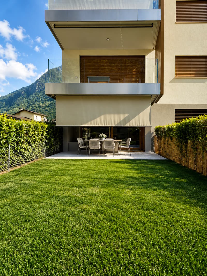 Appartamento spazioso di 3.5 locali con giardino privato-Lumino (TI) (9)