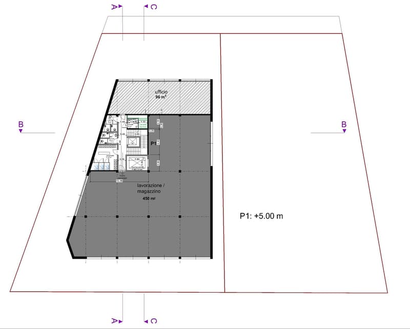 Capannone artigianale - industriale di nuova costruzione (12)