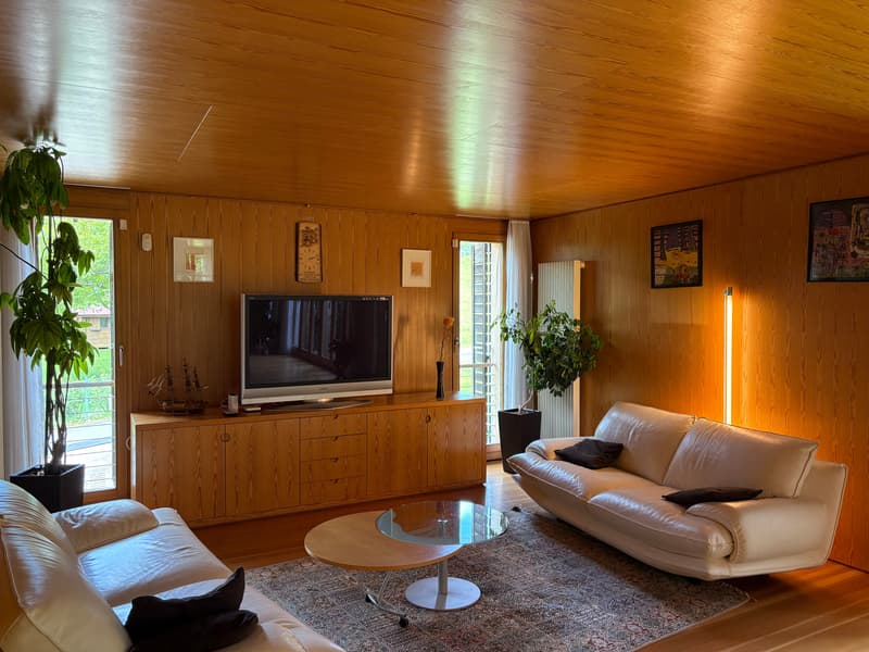 Casa di design in legno immersa nel verde (9)