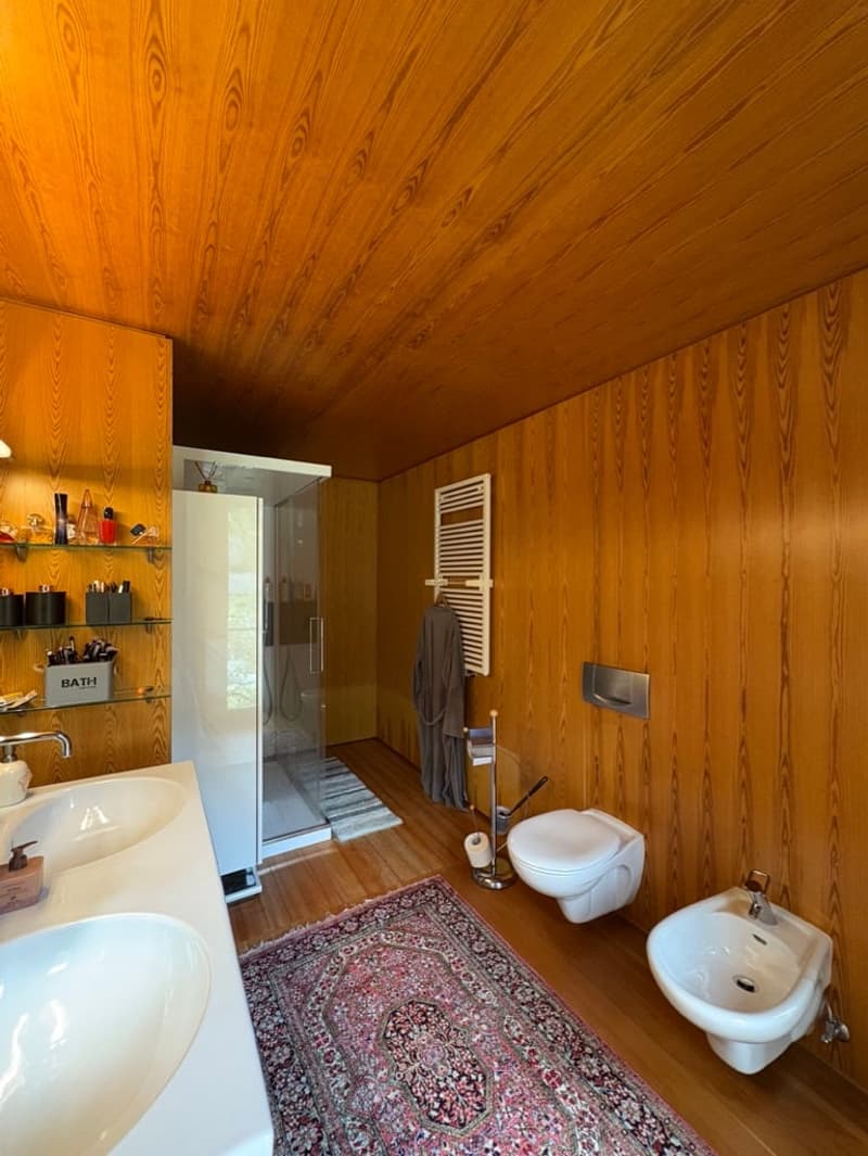 Casa di design in legno immersa nel verde (29)