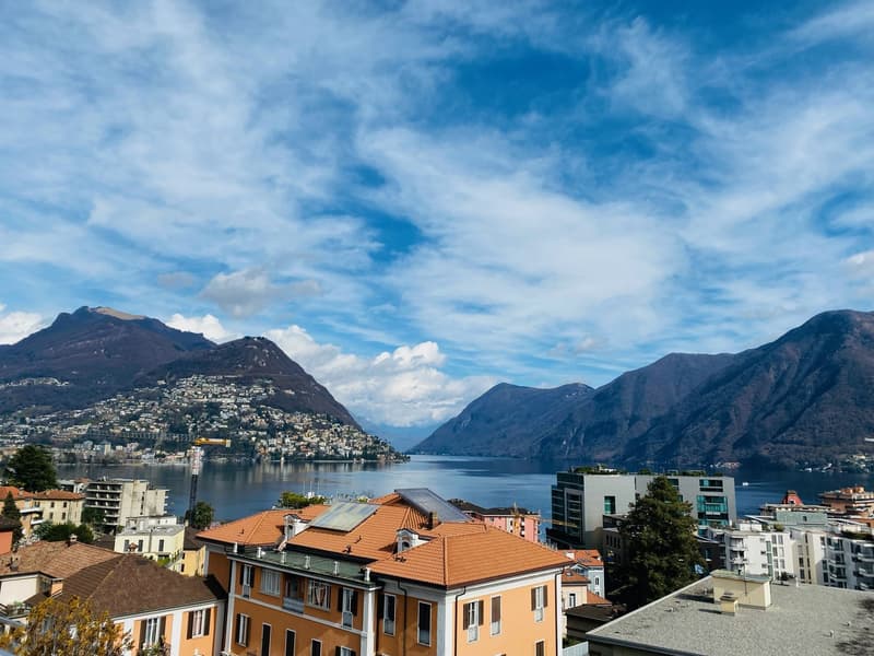 Appartamento luminoso con vista a Lugano – Disponibile subito (8)