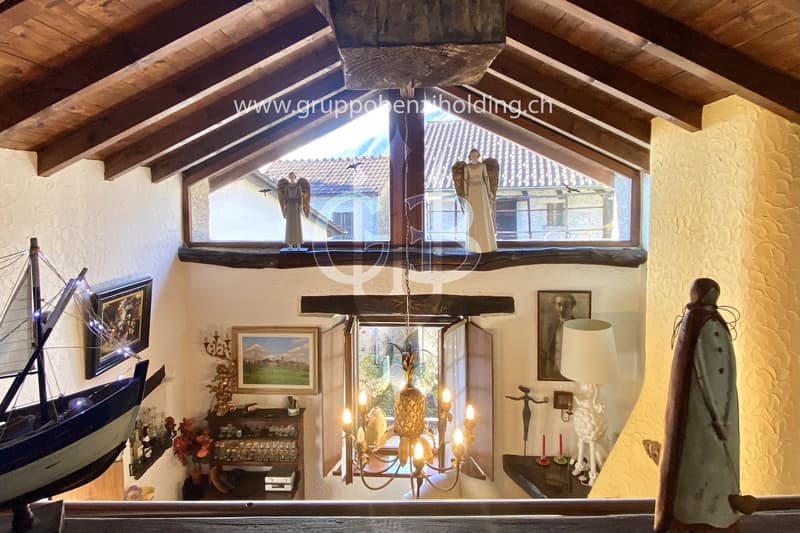 Bright charming house in Gordola in residential area. (4)