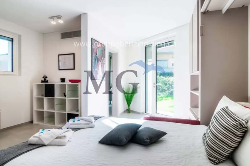 Wohnung mit Möbeln, neu gebaut, mit eigenem Garten (12)