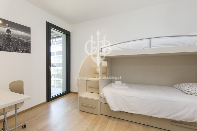 Wohnung mit 3,5 Zimmern, zentral und nahe den Universitäten von Lugano (10)