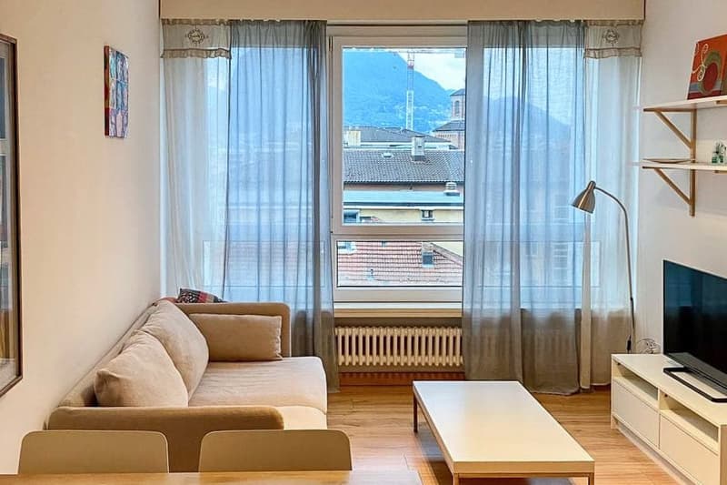Apartment with income of 2.5 rooms near the University of Lugano (4)