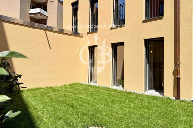 DIREKT VOM ENTWICKLER - Giubiasco - 1,5 Zimmer mit Garten (3)