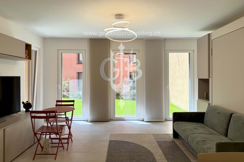 DIREKT VOM ENTWICKLER - Giubiasco - 1,5 Zimmer mit Garten (2)