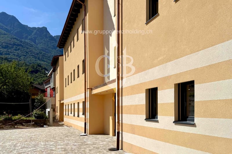 DIRETTAMENTE DAL PROMOTORE - Giubiasco - 1,5 locali con giardino (13)