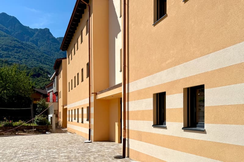 DIRECTEMENT DU PROMOTEUR - Giubiasco - 3,5 pièces avec jardin (2)