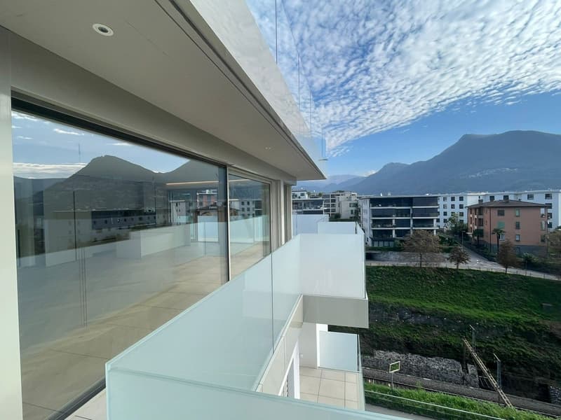 Attico di lusso con terrazza e jacuzzi a Massagno – Disponibile subito (26)
