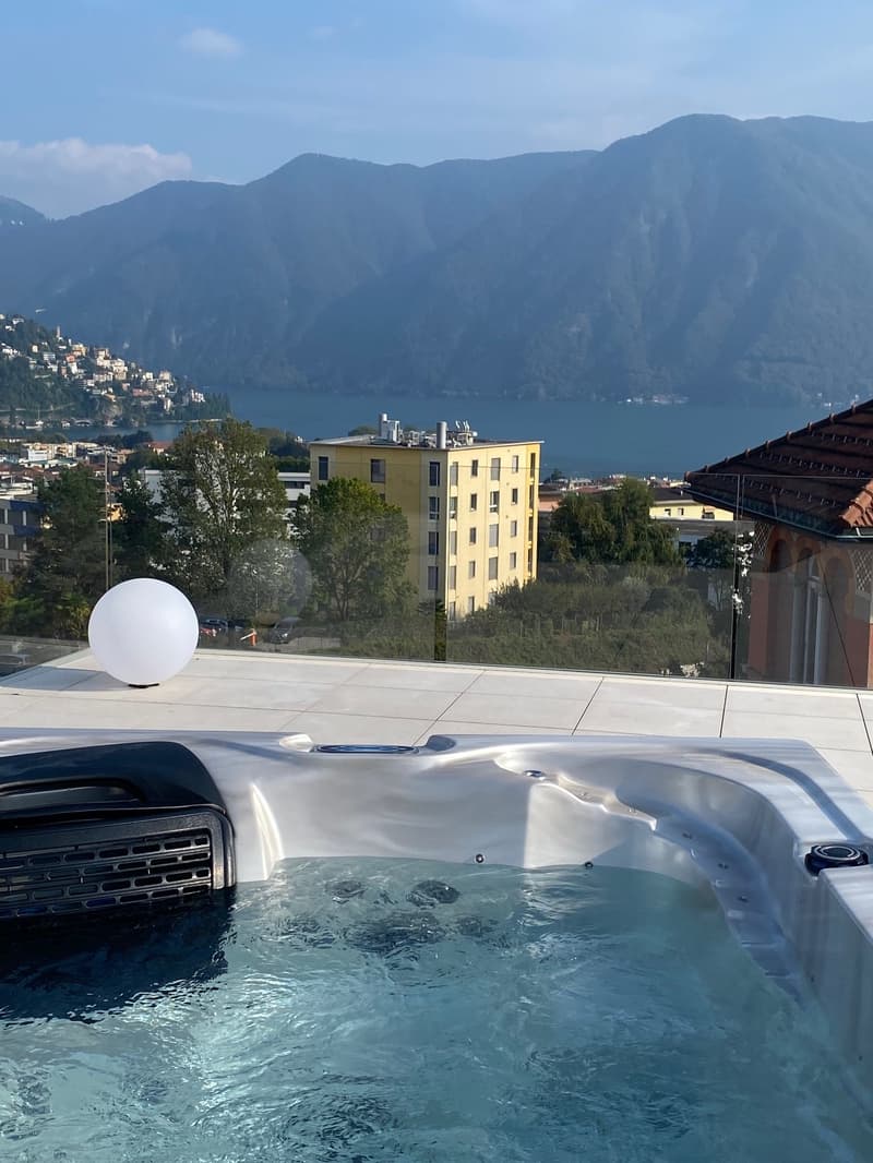 Attico di lusso con terrazza e jacuzzi a Massagno – Disponibile subito (28)