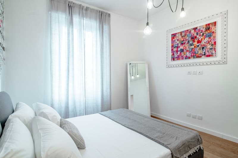 AFFITTASI MENSILMENTE Villa pronta all'uso in centro Lugano con importante vista lago (15)