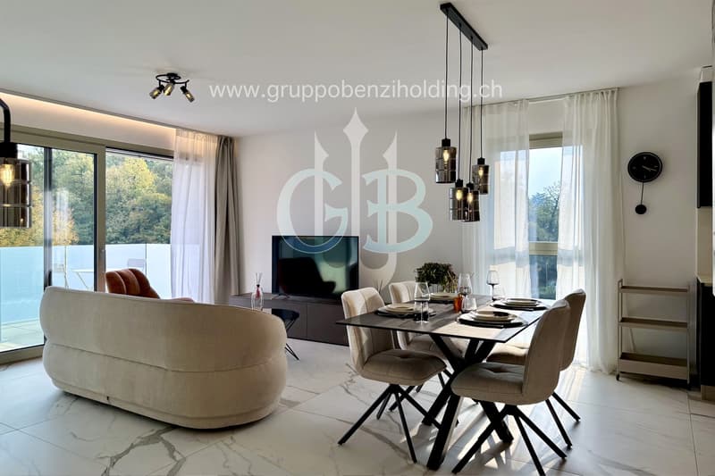ACQUISTO DIRETTO DAL PROMOTORE - Nuovo 3.5 locali con Roof-Top vista lago (5)