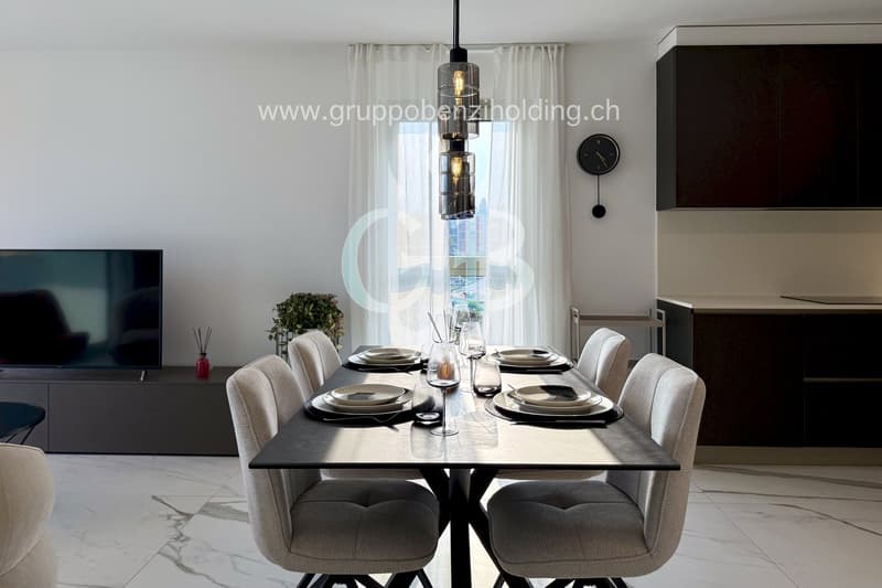 ACQUISTO DIRETTO DAL PROMOTORE - Nuovo 3.5 locali con Roof-Top vista lago (4)