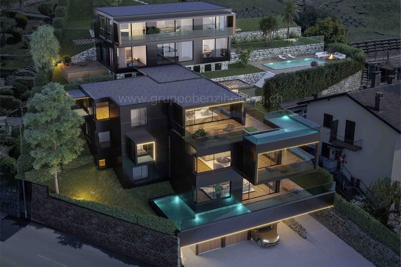 APPARTAMENTO 4,5 LOCALI VISTA LAGO CON PISCINA PRIVATA (5)