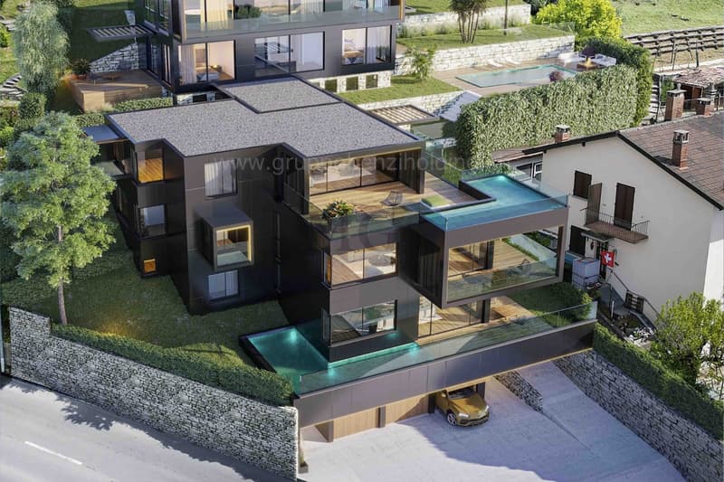 APPARTAMENTO 4,5 LOCALI VISTA LAGO CON PISCINA PRIVATA (1)