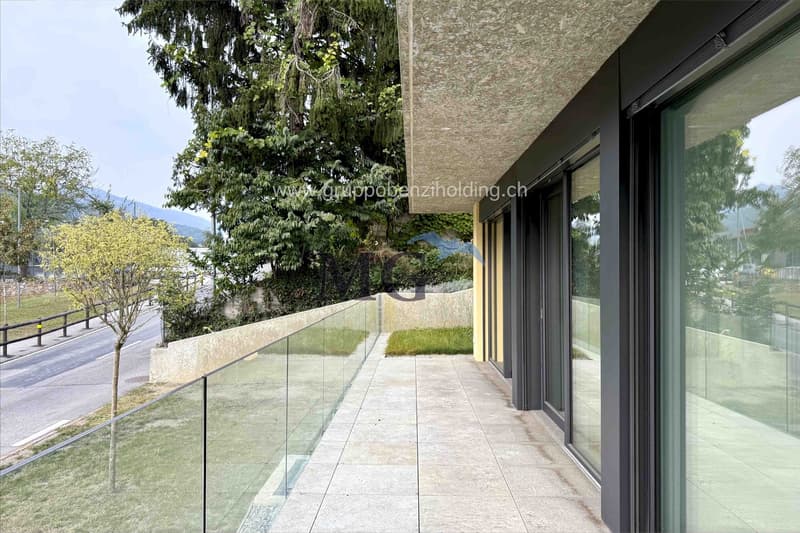 Nuovo 3.5 locali con giardino in zona tranquilla. (4)