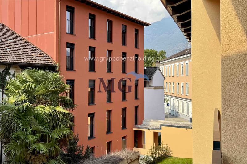 Piazza Grande a Giubiasco - nuovo 1,5 locali in affitto. (4)