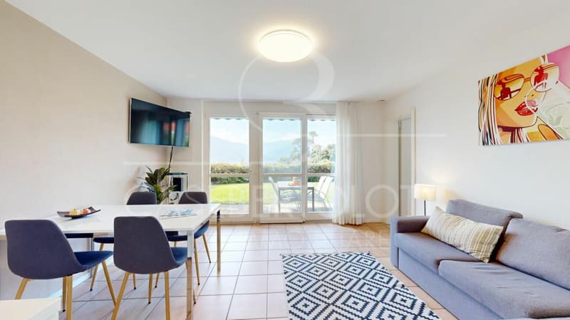 Sonnenverwöhnte Gartenwohnung mit Seesicht, Pool und Jacuzzi in Vairano (8)