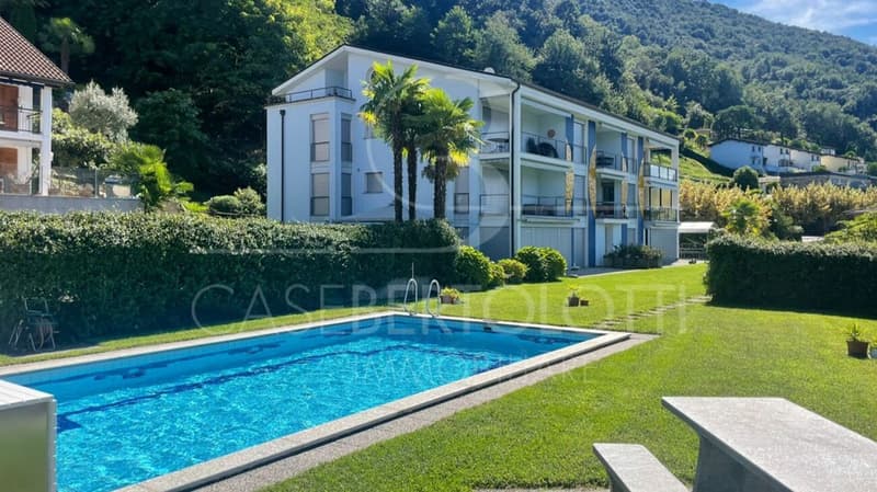 Sonnenverwöhnte Gartenwohnung mit Seesicht, Pool und Jacuzzi in Vairano (3)