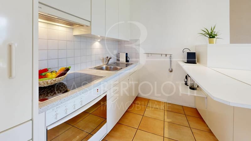Sonnenverwöhnte Gartenwohnung mit Seesicht, Pool und Jacuzzi in Vairano (11)