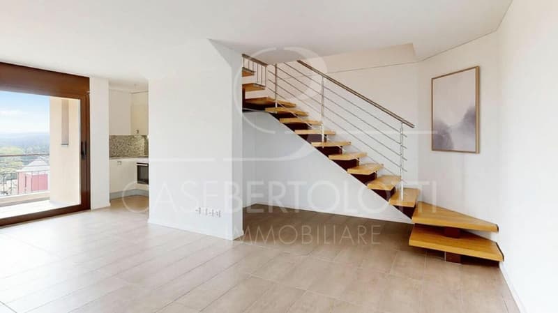 Duplexwohnung mit zwei Balkonen und viel Licht - modern wohnen in Tegna (4)
