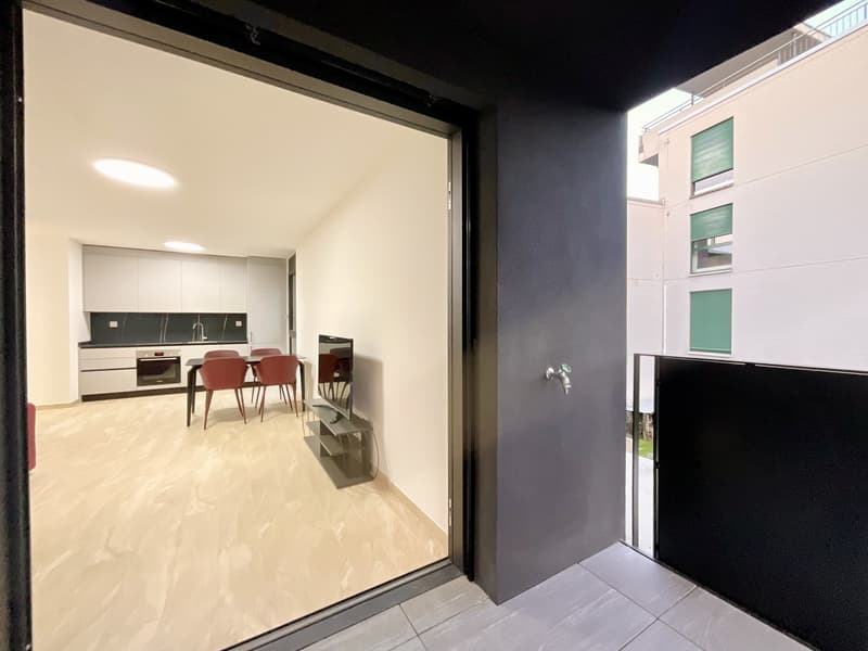 SORENGO - AFFITTASI NUOVO 2.5 LOCALI CON GRANDE TERRAZZA (5)