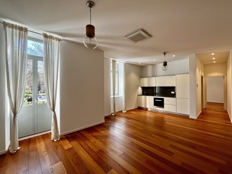 LUGANO - GROßZÜGIGES UND EXKLUSIVES 2.5-ZIMMER-WOHNUNG ZUM VERKAUF (2)