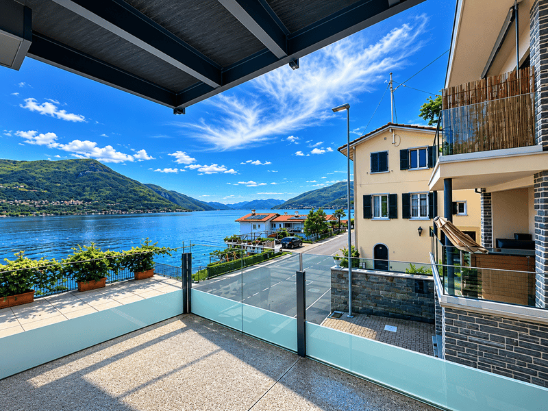 BRISSAGO - HELLES 3.5-ZIMMER-WOHNUNG MIT ATEMBERAUBENDER SEESICHT (4)