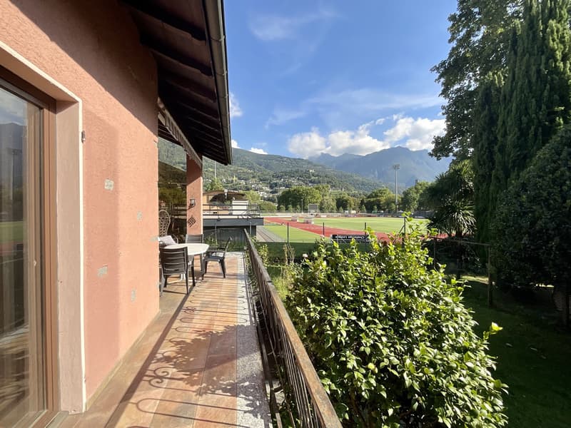 BELLINZONA - AMPIA CASA UNIFAMILIARE IN POSIZIONE CENTRALE (9)