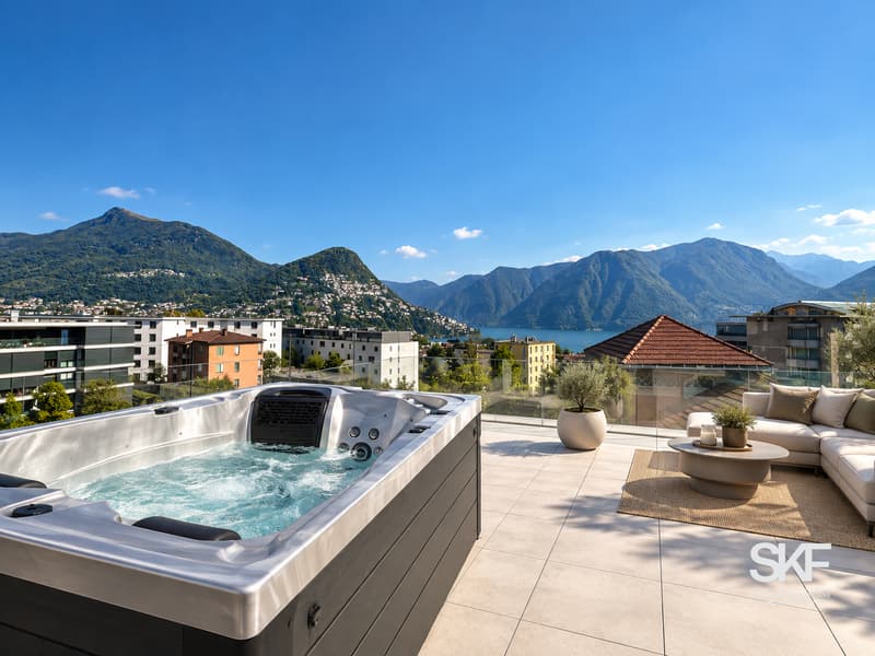 Terrazza arredata