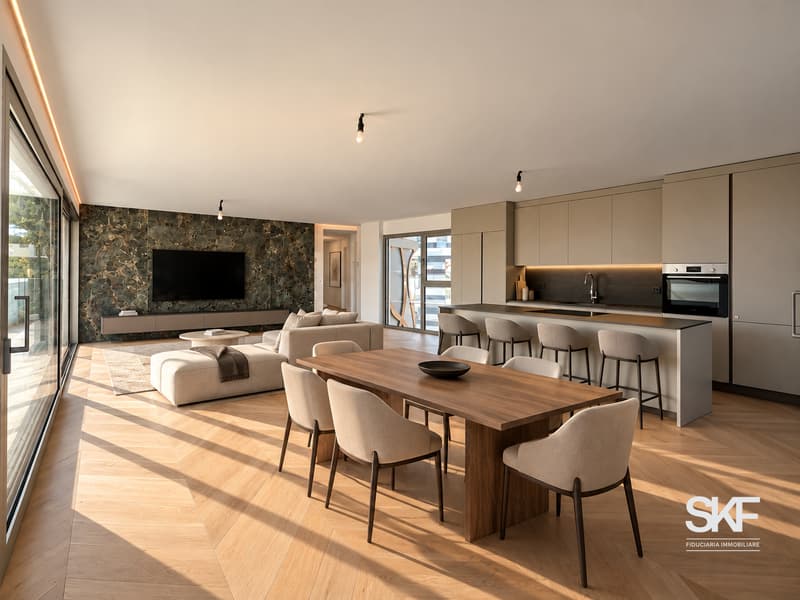 Sala arredata