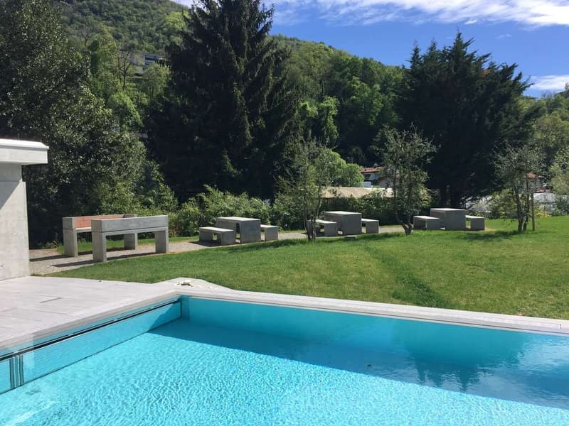 APARTMENT 3.5 LOC. WITH POOL MORBIO INFERIORE (3)