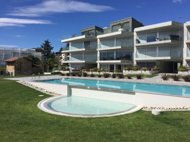 APARTMENT 3.5 LOC. WITH POOL MORBIO INFERIORE (1)