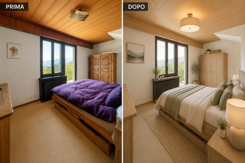 Tessiner Charme trifft Panorama – 4.5 Zimmer mit 180°-Seeblick (6)